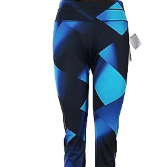 NWT Athlete Beautiful Royal Blue Leggings in Size Large - Excellent Condition - Picture 2 of 6